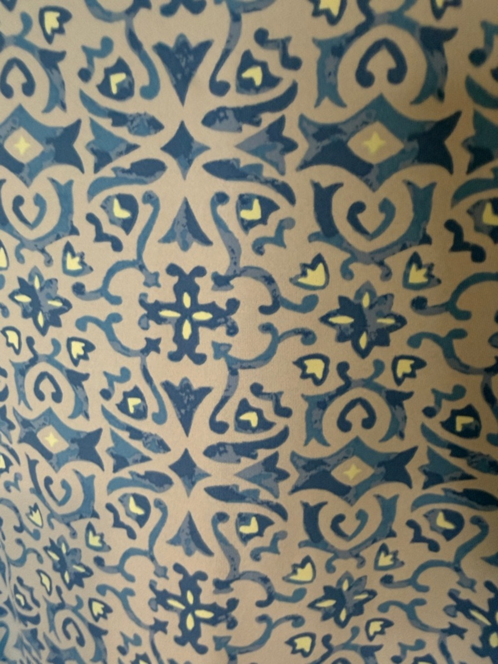 Southern Tide Whitnee Performance Dress blue on blue geometric - Picture 6 of 8